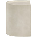  Meridian Avenda Beige Concrete Indoor/Outdoor End Table IMAGE 4