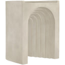  Meridian Avenda Beige Concrete Indoor/Outdoor End Table IMAGE 7