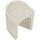  Meridian Avenda Taupe Concrete Indoor/Outdoor End Table IMAGE 6