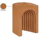  Meridian Avenda Terracotta Concrete Indoor/Outdoor End Table IMAGE 10