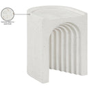  Meridian Avenda Terrazzo Concrete Indoor/Outdoor End Table IMAGE 10