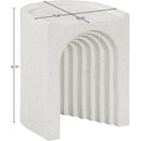  Meridian Avenda Terrazzo Concrete Indoor/Outdoor End Table IMAGE 9