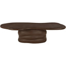  Meridian Branna Brown Concrete Indoor/Outdoor Coffee Table IMAGE 3