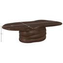 Meridian Branna Brown Concrete Indoor/Outdoor Coffee Table IMAGE 9