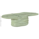  Meridian Branna Green Concrete Indoor/Outdoor Coffee Table IMAGE 9