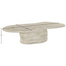  Meridian Branna Beige Concrete Indoor/Outdoor Coffee Table IMAGE 9