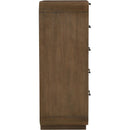  Meridian Windsor Brown Solid Wood Chest IMAGE 4