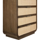  Meridian Windsor Brown Solid Wood Chest IMAGE 7