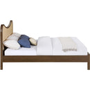  Meridian Windsor Brown Solid Wood King Bed IMAGE 4