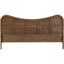  Meridian Windsor Brown Solid Wood King Bed IMAGE 5