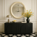  Meridian Armada Cream Aluminum Mirror IMAGE 2