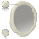  Meridian Armada Cream Aluminum Mirror IMAGE 8