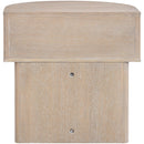  Meridian Cortland Natural Acacia Veneer And Solid Wood Night Stand IMAGE 4