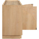  Meridian Everson Natural Oak Veneer And Solid Wood Sideboard/Buffet IMAGE 7