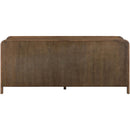  Meridian Harmony Brown Oak Veneer And Solid Wood Sideboard/Buffet IMAGE 5