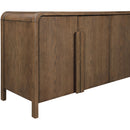  Meridian Harmony Brown Oak Veneer And Solid Wood Sideboard/Buffet IMAGE 8