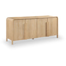  Meridian Harmony Natural Oak Veneer And Solid Wood Sideboard/Buffet IMAGE 1