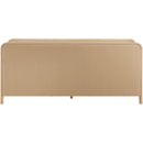  Meridian Harmony Natural Oak Veneer And Solid Wood Sideboard/Buffet IMAGE 5