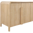  Meridian Harmony Natural Oak Veneer And Solid Wood Sideboard/Buffet IMAGE 8