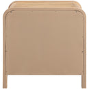  Meridian Harmony Natural Oak Veneer And Solid Wood Night Stand IMAGE 5