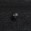  Meridian Oasis Black Acacia Veneer And Solid Wood Console Table IMAGE 9