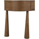  Meridian Oasis Brown Acacia Veneer And Solid Wood Console Table IMAGE 5