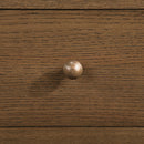  Meridian Oasis Brown Acacia Veneer And Solid Wood Console Table IMAGE 9