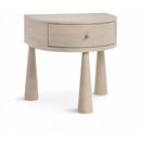  Meridian Oasis Natural Acacia Veneer And Solid Wood Night Stand IMAGE 1