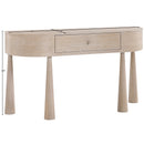  Meridian Oasis Natural Acacia Veneer And Solid Wood Console Table IMAGE 11