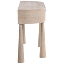  Meridian Oasis Natural Acacia Veneer And Solid Wood Console Table IMAGE 3