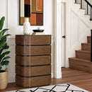  Meridian Annalise Brown Solid Wood Chest IMAGE 2