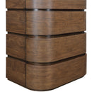  Meridian Annalise Brown Solid Wood Chest IMAGE 6