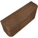  Meridian Annalise Brown Solid Wood Dresser IMAGE 5