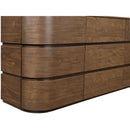  Meridian Annalise Brown Solid Wood Dresser IMAGE 6