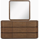  Meridian Annalise Brown Solid Wood Dresser IMAGE 8