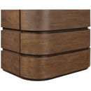  Meridian Annalise Brown Solid Wood Night Stand IMAGE 9