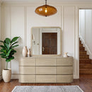  Meridian Annalise Natural Solid Wood Dresser IMAGE 2