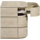  Meridian Annalise Natural Solid Wood Night Stand IMAGE 7