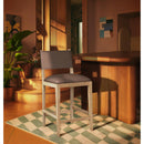  Meridian Avon Brown Vegan Leather Counter Stool IMAGE 2