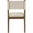  Meridian Avon Beige Vegan Leather Dining Side Chair IMAGE 5
