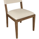  Meridian Avon Beige Vegan Leather Dining Side Chair IMAGE 7