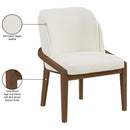  Meridian Navo Cream Vegan Leather Upholstered Dining Chair IMAGE 9