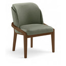  Meridian Navo Green Vegan Leather Upholstered Dining Chair IMAGE 1