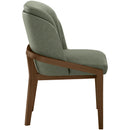  Meridian Navo Green Vegan Leather Upholstered Dining Chair IMAGE 4