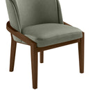  Meridian Navo Green Vegan Leather Upholstered Dining Chair IMAGE 7