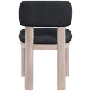  Meridian Paloma Black Vegan Leather Upholstered Dining Chair IMAGE 5