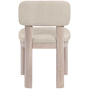  Meridian Paloma Taupe Vegan Leather Upholstered Dining Chair IMAGE 5