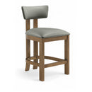  Meridian Lavrin Olive Vegan Leather Upholstered Counter Stool IMAGE 1