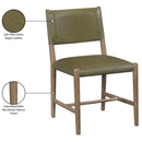  Meridian Andie Olive Vegan Leather Upholstered Dining Chair IMAGE 10