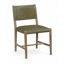  Meridian Andie Olive Vegan Leather Upholstered Dining Chair IMAGE 1